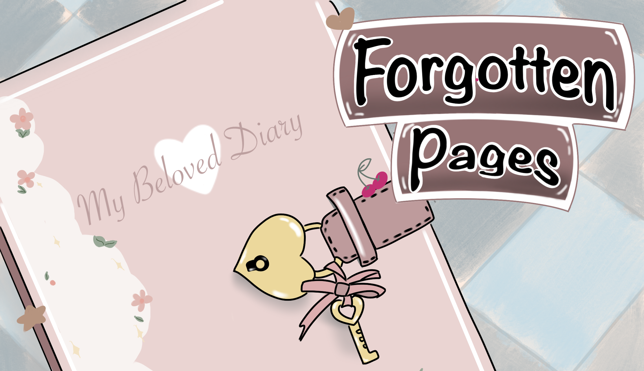 Forgotten Pages game title screen